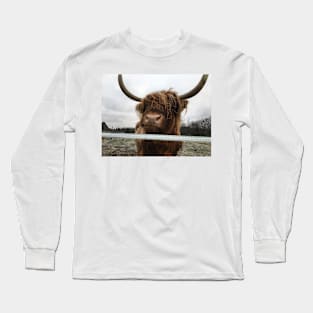 Scottish Highland Cattle Cow 2178 Long Sleeve T-Shirt